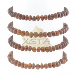 Amber bracelet baroque cherry